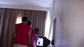 Oksan Oksar Fucks Two Married Turkish Men