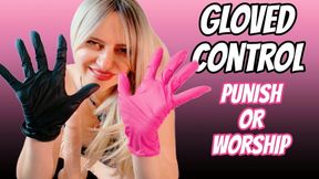 Glove Play War! One Dildo, Two Queens HD