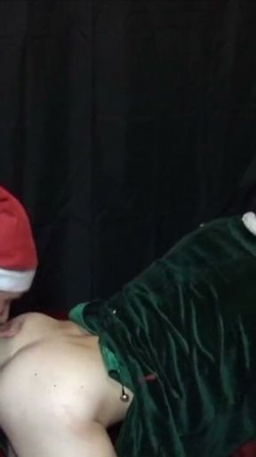 Fucked by 2 Santa Claus