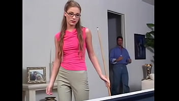 Aurora Snow Fucked Hard on the Pool Table