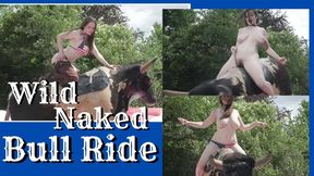 Wild Naked Bull Ride