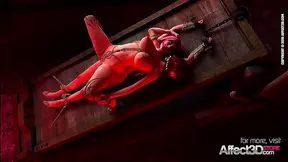 Voluptuous Vampire Dominates Bonded Futanari in Steamy 3D Embrace