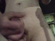 In the rain, even walking in naked erection, it wasn't cold, and satisfied with cum many times 0321