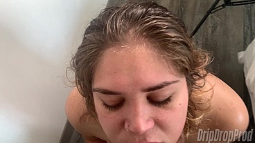 DRIPDROP RAE ROXOFF KEEPS THROATING YOU AFTER YOU COVER HER IN CUM!!!!