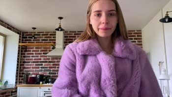 Ken Honey - Step Sister Siren Eva Elfie's Blowjob Fantasies in Purple Fur