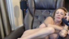 My gorgeous 56 years old friend teasing me on webcam