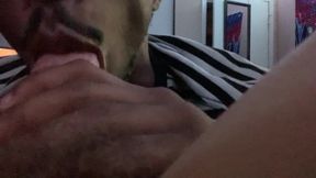 Sucking off my friend from Ochem