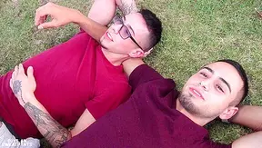 Dario Cums Hard Across Vincents Body – Hot Gay Sex Scene – 18+