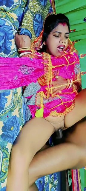 Thrilling moment from &quot;Hot Village 18+ girl suhagrat full nude&quot;
