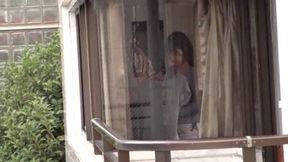 Pleasurable Secrets with a Busty Neighbor Across: Amateur Voyeur Thrills from Big Tits