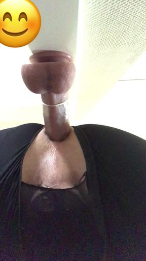 Sissy with big dildo