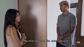 Cuckold Wife Fucks Her Neighbor - Danner Mendez and Jessica Osorio