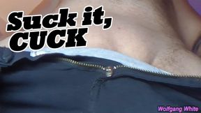 You're a CUCK. First your wife, now your throat. Rough POV Throatfuck with Huge Cumshot! (POV Roleplay)