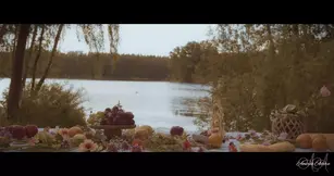 Four nymphs offer their bodies for an outdoor lustful feast