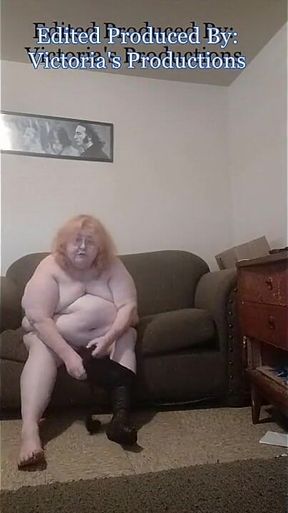 Sexy BBW Mature Nurse Vicki Puts on Pantyhose Requested