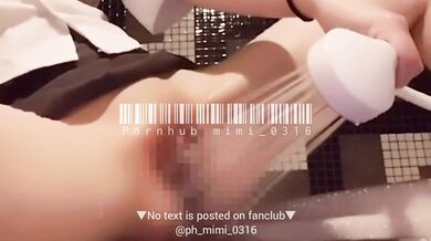 Amateur POV Japanese blowjobs make her wet pussy gush and cum