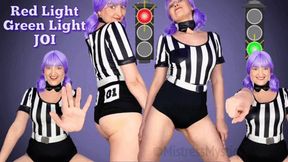 Red Light Green Light JOI - Femdom Jerk Off Instruction, Female Domination, Humiliation, Orgasm Control, Denial with Mistress Mystique Hoops - MP4