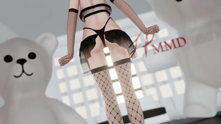 Honkai Pardofelis Teaddy Bear MMD Blender Render 1801