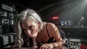 she invited me over to play, but she starts gently went down on me, sucking me so well that i couldn t stop cumming all over her[ai]