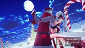 MMD R18 Christmas  SEX Luke want to gangbang public ahegao 3d hentai fap hero ntr cheating wife big dick