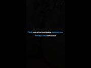Real masturbation pulses in her wet pussy under fingertips fast