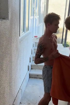 Caught Me Jerking off to a Cute Guy, Fucked His Tight Ass Hard Part 1