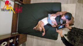 Bts of Production Shoot with Melia Avelin and Tysin Black