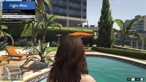 Trevor and Cheating wife amanda having sex in Pool While Husband is not there
