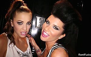 Romi rain's lesbian workout