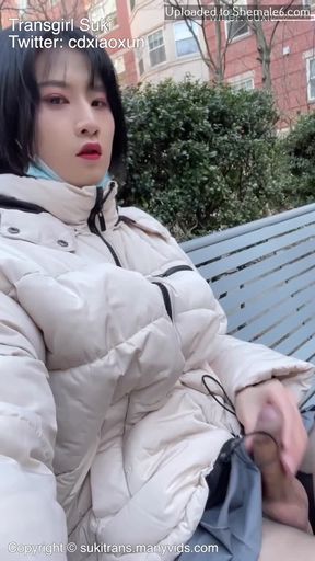 Asian  2 hot outdoor mast