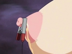Big nipples anime doll fucked in both holes