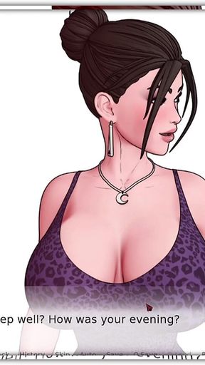 Horny Housewife Hugs Tenant with Her Huge Breast - Divine Heel 05 by Eroniverse