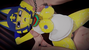 [3D Hentai] - Ankha "ENTERING THE ZONE" (Riding The Villager & POV Zone Dance) (4K/60FPS) - (エジプト猫のわからせ)