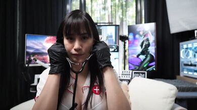 Your physical check just got a cock suck ASMR roleplay