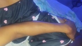 Stepdaddy Fuck Me Please! Climbing in Bed with Stepdaddy and Rubbing My Ass on His BBC