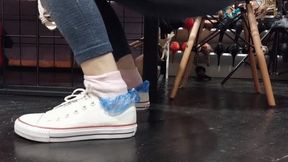 Two pairs of socks and sweaty feet (720p)