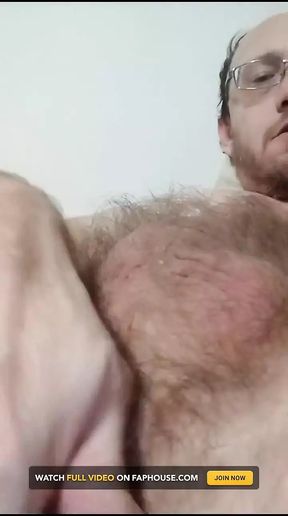 Big Dick Jacking off and Ass Play