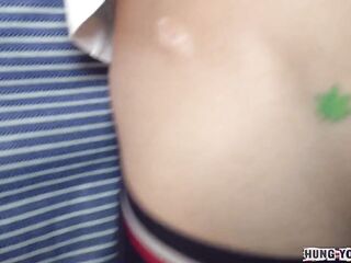 Irish rugby hunk riding hunchback British male