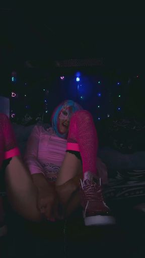 CD Sissy Cassy Cash Strokes Her Big Cock