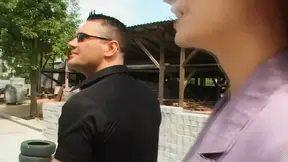 Many big black cocks fill two anal lovers' asses and cunts