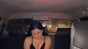 Curvy hotwife cheats on husband with driver in public