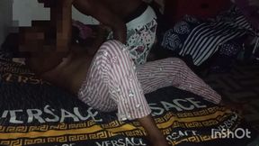 Sneaked Into Amateur Real Life Stepsister's Room and Punished Her Pussy