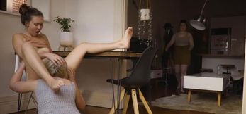 Lesbian Trio Rim & Lick Frenzy