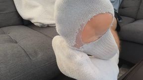MasterMateo shoves his white nike socks in your face