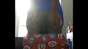 Juicy Brown Booty On Display: Hot Solo Stretch Moans – 18+ Gay Scene