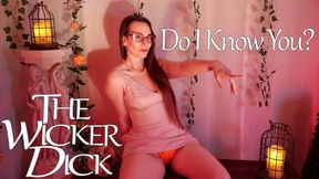 Do I Know You? (4K) - Obey Lady Ashley - The Wicker Dick - Sensual Humiliation Upskirt Panty Fetish