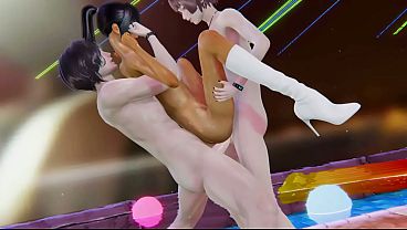 Simon Femboy yaoi double penetration by 2 pool club boys