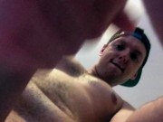 Jock Fantasizing Long Piss POV Got Hard & Wanked