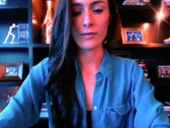 Amateur striptease and Solo masturbation