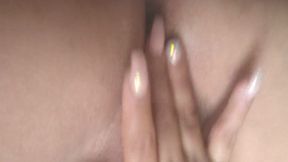Finger Fucking My Pussy Hard While Chatting with Ramdom Strangers Online